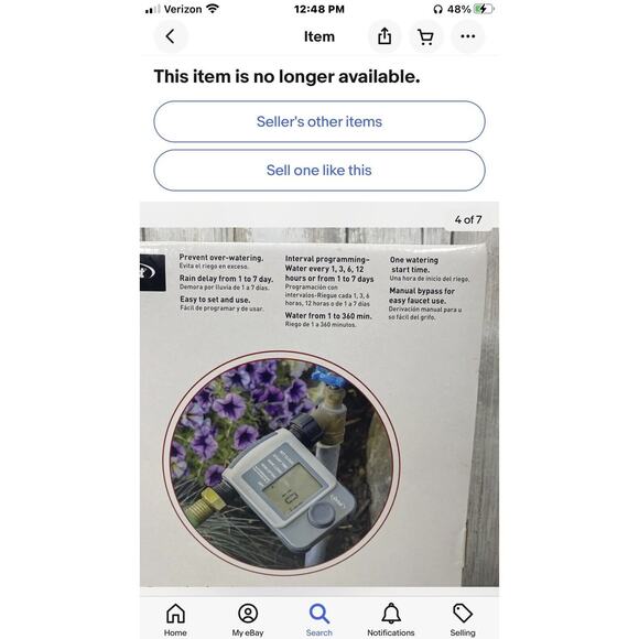 Orbit Pro Contractor Grade 1-Port Watering Timer for Lawn & Garden ''NEW'' - Picture 4 of 7